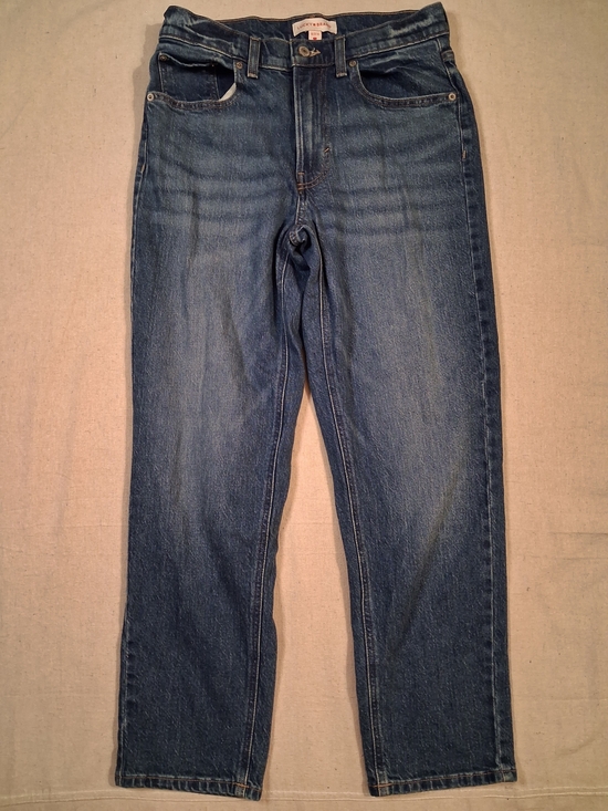 Lucky Brand Denim - Lucky Brand Boy Mid-Rise Relaxed Straight Jeans Women's Size 4/27 R